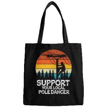 Discover American Lineman Powerline Worker 10 Bags