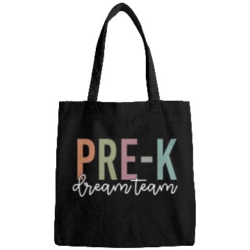 Discover Retro PreK Dream Team Groovy Teacher Back to School Bags