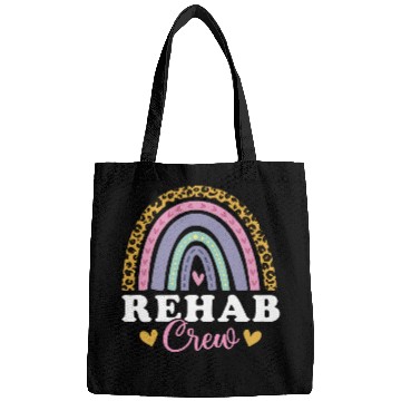Discover Rehab Crew Cute Rainbow Physical Therapist Assistant Bags