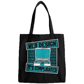 Discover Funny Web Dev Coder Computer Programmer Web Developer Bags