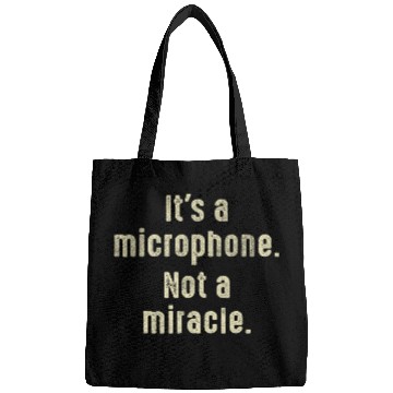 Discover Its A Microphone Not A Miracle Producer Audio Bags