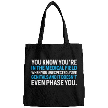 Discover Funny nurses Nursing Student 1 Bags