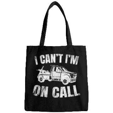 Discover Tow Truck Driver Breakdown Lorry Thin Yellow Line Trucker 5 Bags