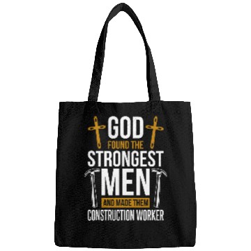 Discover Construction Worker Christian for Concrete Finisher Bags