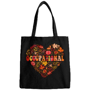 Discover Autumn Fall OT Occupational Therapy Therapist Thanksgiving Bags