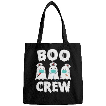Discover halloween nurses nursing cute health worker halloween pattern 2 Bags