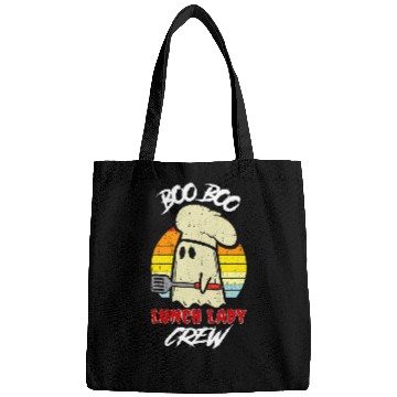 Discover Halloween Lunch Lady Costume Funny School Cafeteria Worker Bags