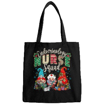 Discover Endocrinology nurses Squad Christmas Gnomes Endocrine nurses Bags