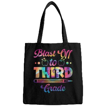 Discover Blast Off to Third Grade Student Novelty Back to School Bags