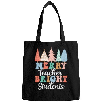 Discover Merry Teacher Bright Students Jolly Christmas Tree Crew Team Bags