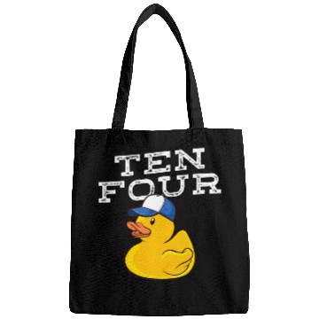 Discover ten four trucker rubber duck Bags