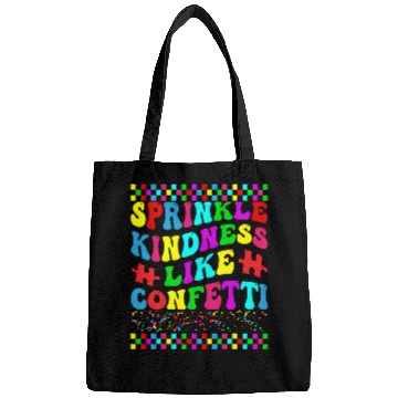 Discover Throw Kindness Around Like Confetti Positivity Kids Teacher Bags