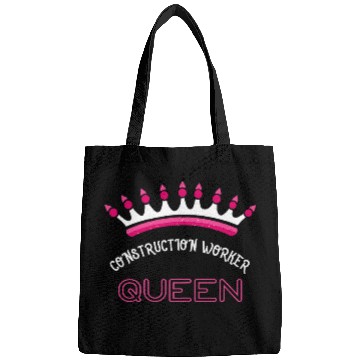 Discover Construction Worker Queen Bags