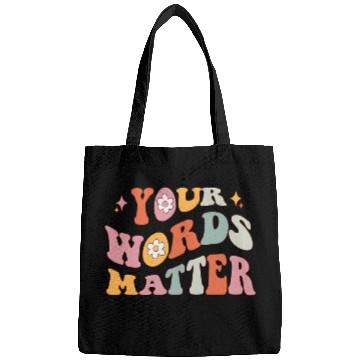 Discover Retro Speech Language Pathologist Groovy Speech Therapy SLP 7 Bags