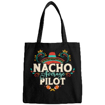 Discover Nacho Average Pilot Cinco De Mayo Mexican Matching Family 1 Bags