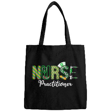 Discover Funny nurses Practitioner Stethoscope Nursing Mardi Gras Bags
