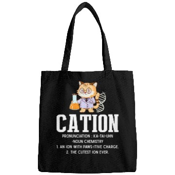 Discover Cation Science Cat Definition Chemistry Student Teacher 1 Bags