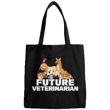 Discover Future Veterinarian Veterinary Assistant Graduation Party Bags