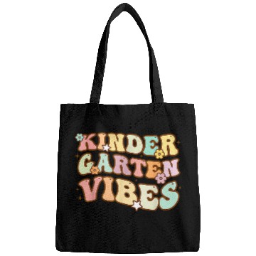 Discover Kindergarten Vibes Happy First Day Back To School Student Bags