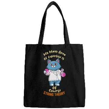 Discover Cat Owner Yarn Lover Future Physicist Physics Student Bags