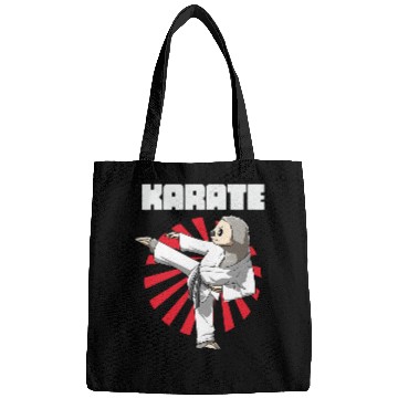 Discover Funny Sloth Karate Bags