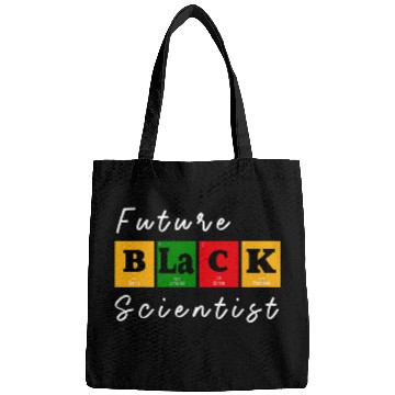 Discover Future Black Scientist Chemistry Science Student Melanin BHM Bags