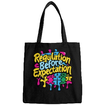 Discover Retro Regulation Before Expectation Neurodiversity Therapist Bags