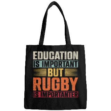 Discover Education Is Important But Rugby Is Importanter 9 Bags
