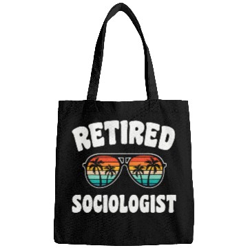Discover Retired Sociologist Funny Retirement Congratulations Bags