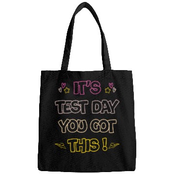 Discover Its Test Day Favorite Teacher Student Funny Testing Day Bags