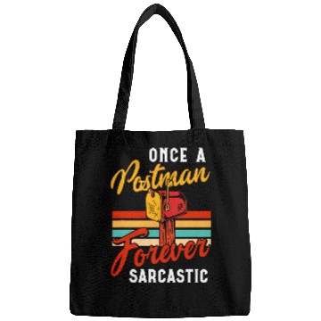 Discover Retired Postal Worker vintages Retirement Retro Mailman Post 8 Bags