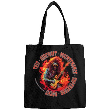 Discover This Aircraft Maintenance Supervisor Rocks Funny Musician Bags