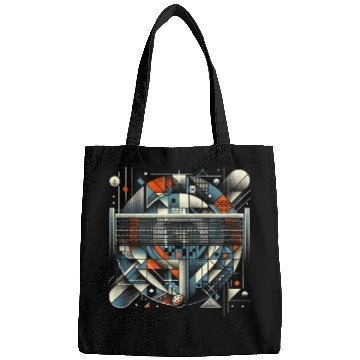 Discover Abstract Pickleball Net Bags