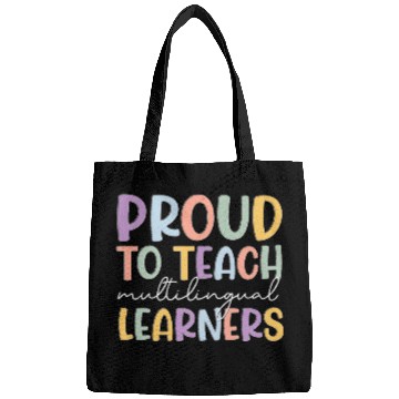 Discover ESL Teacher Proud To Teach Multilingual Learner Education Bags