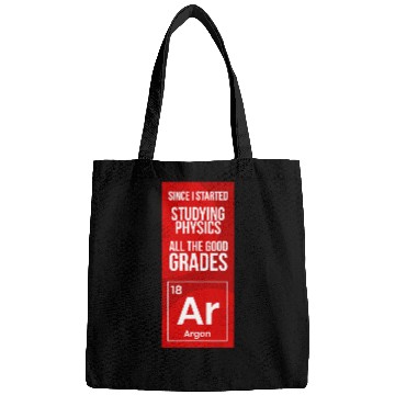 Discover Funny Physics Student Physics Gift Idea Bags