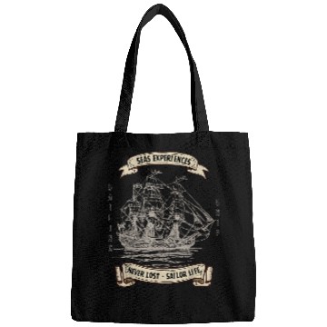 Discover Sailing Ship vintages Boat Sailor Life Bags