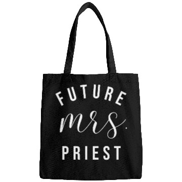 Discover Future Mrs Priest Personalized Customized Fiancee Engagement Bags
