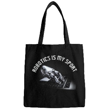 Discover Robot Artificial Intelligence Teacher Robotics is my sport Bags