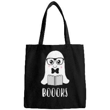 Discover Halloween Booooks ghosts Reading Book Read Books Library Bags