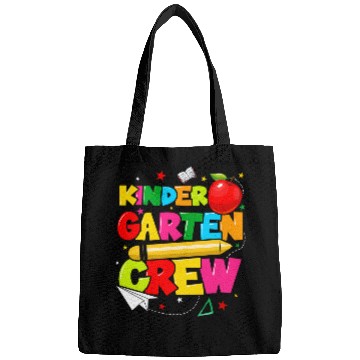 Discover Kindergarten Crew 2024 Cool pre kindergarten Teacher Bags