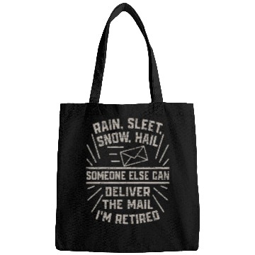 Discover Retired Postman Postal Worker 1 Bags