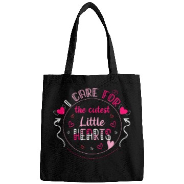 Discover I Care For Cutest Little Hearts nurses Valentines Day Nursing Bags