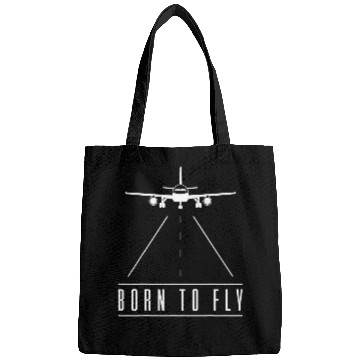 Discover Born To Fly Airplane Pilot Aviation RC Model Flight Bags