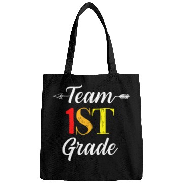 Discover Team 1st Grade Cool Teacher Student Back To School Bags