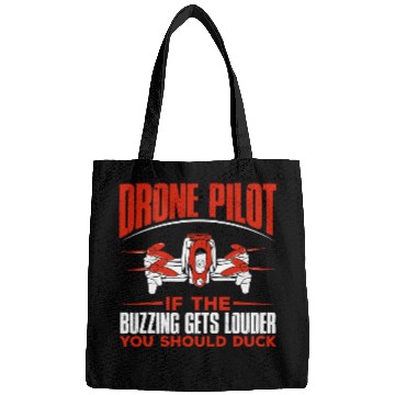 Discover Drone Pilot Funny Drones Drone Pilot Quadrotor Bags