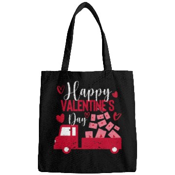 Discover Happy Valentines Day Red Truck With Letters Postal Worker Bags