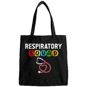 Discover Respiratory Therapist Graphic Respiratory Squad Bags