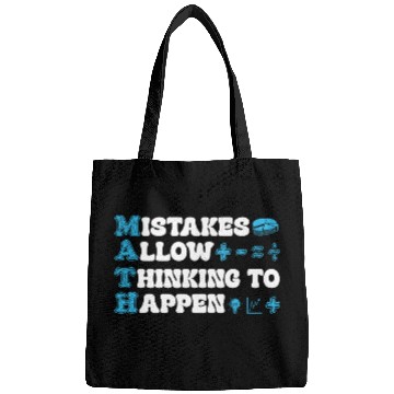 Discover Mistakes Allow Thinking To Happen Back To School Math Bags