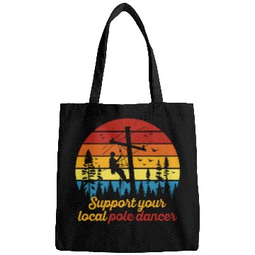 Discover American Lineman Powerline Worker 7 Bags