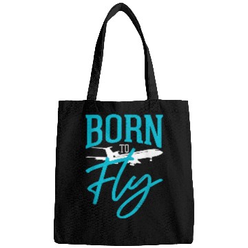 Discover Born to Fly Airplane Pilot Bags